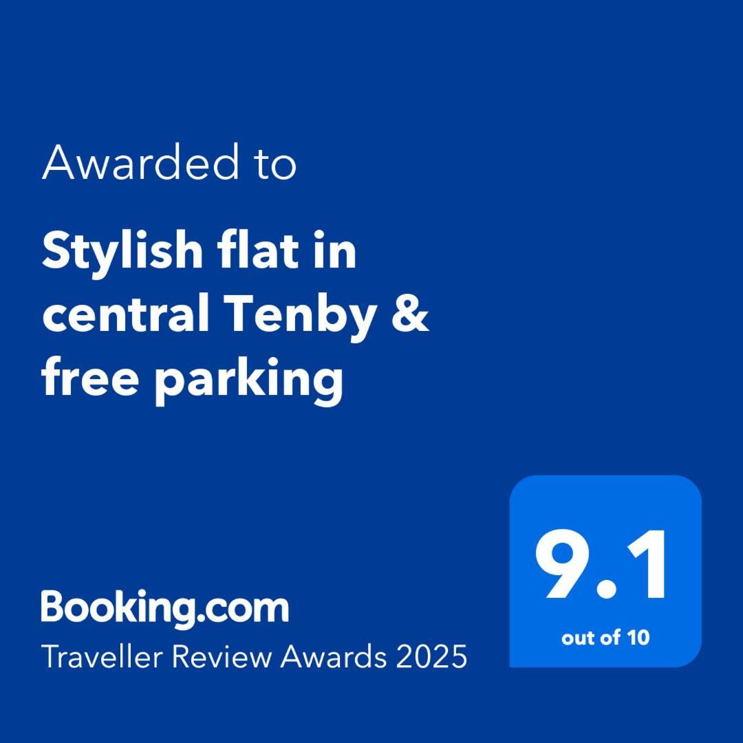 Stylish Flat In Central Tenby & Free Parking Exteriör bild